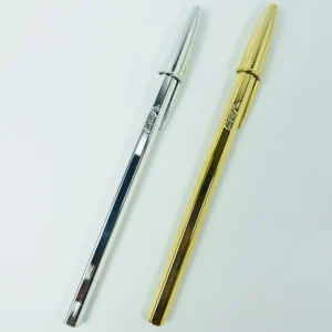 Caneta Esferográfica BIC Celebration PRATA | OURO 1.0 mm Sextavada
