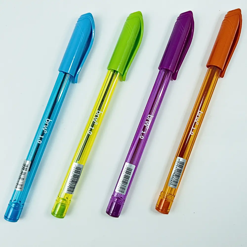 Caneta Esf. Soul Neon BRW 1.0mm Triangular