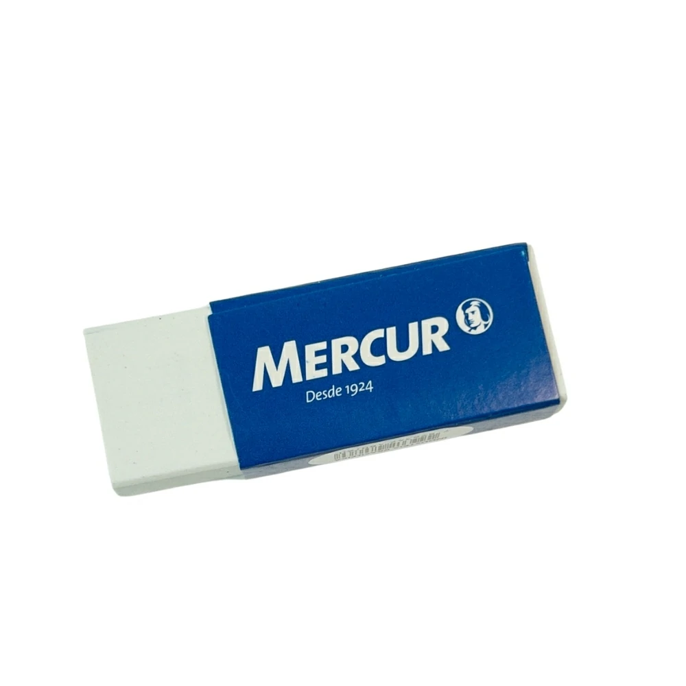Borracha Branca Com Capa de Papel MERCUR
