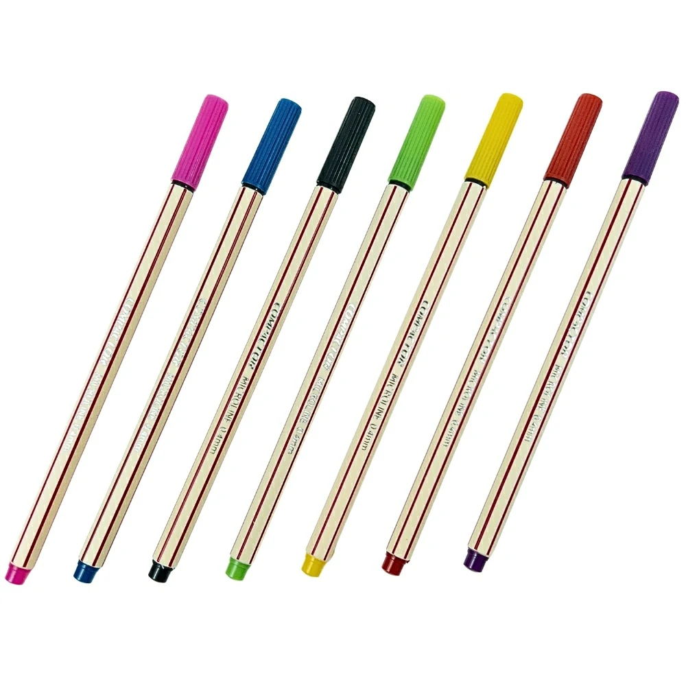 Caneta Microline COMPACTOR 0.4mm Sextavada