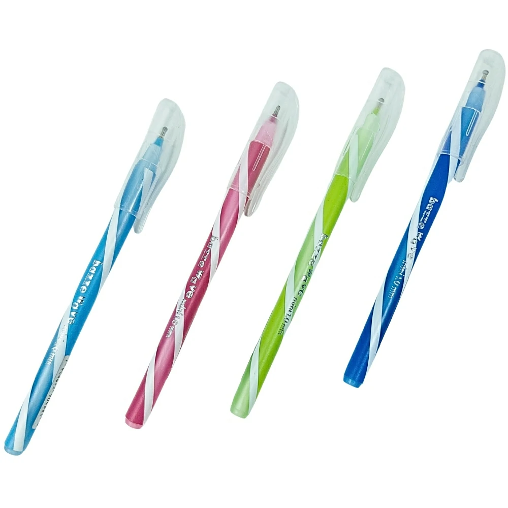 Caneta Esf. Colorida Wave MINI Bazze 1.0mm