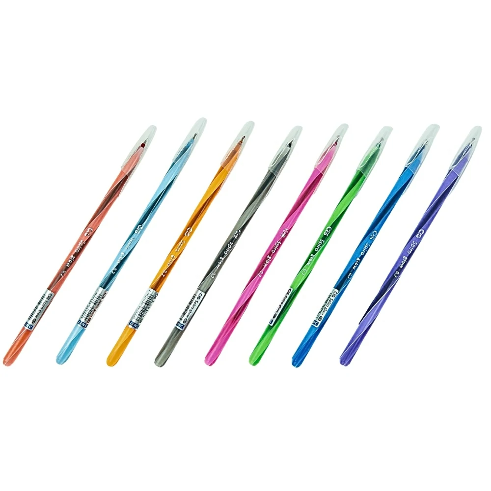 Caneta Esf. CiS Spiro Glow 0.7mm