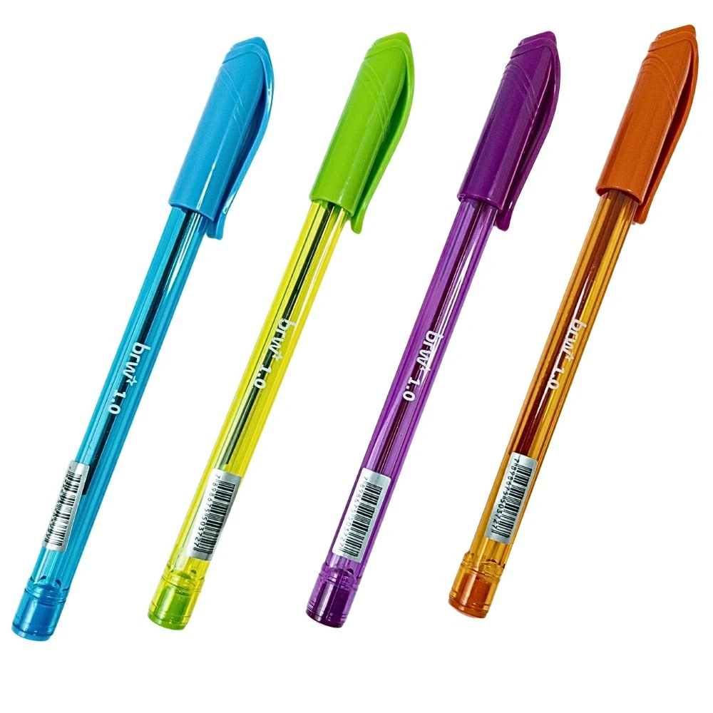 Caneta Esf. Soul Neon BRW 1.0mm Triangular