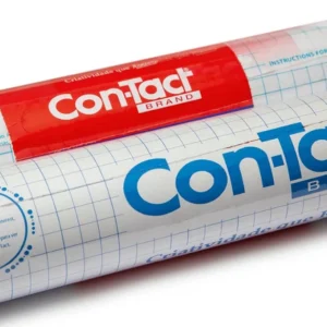 Papel Adesivo Contact Transparente 80 Micras